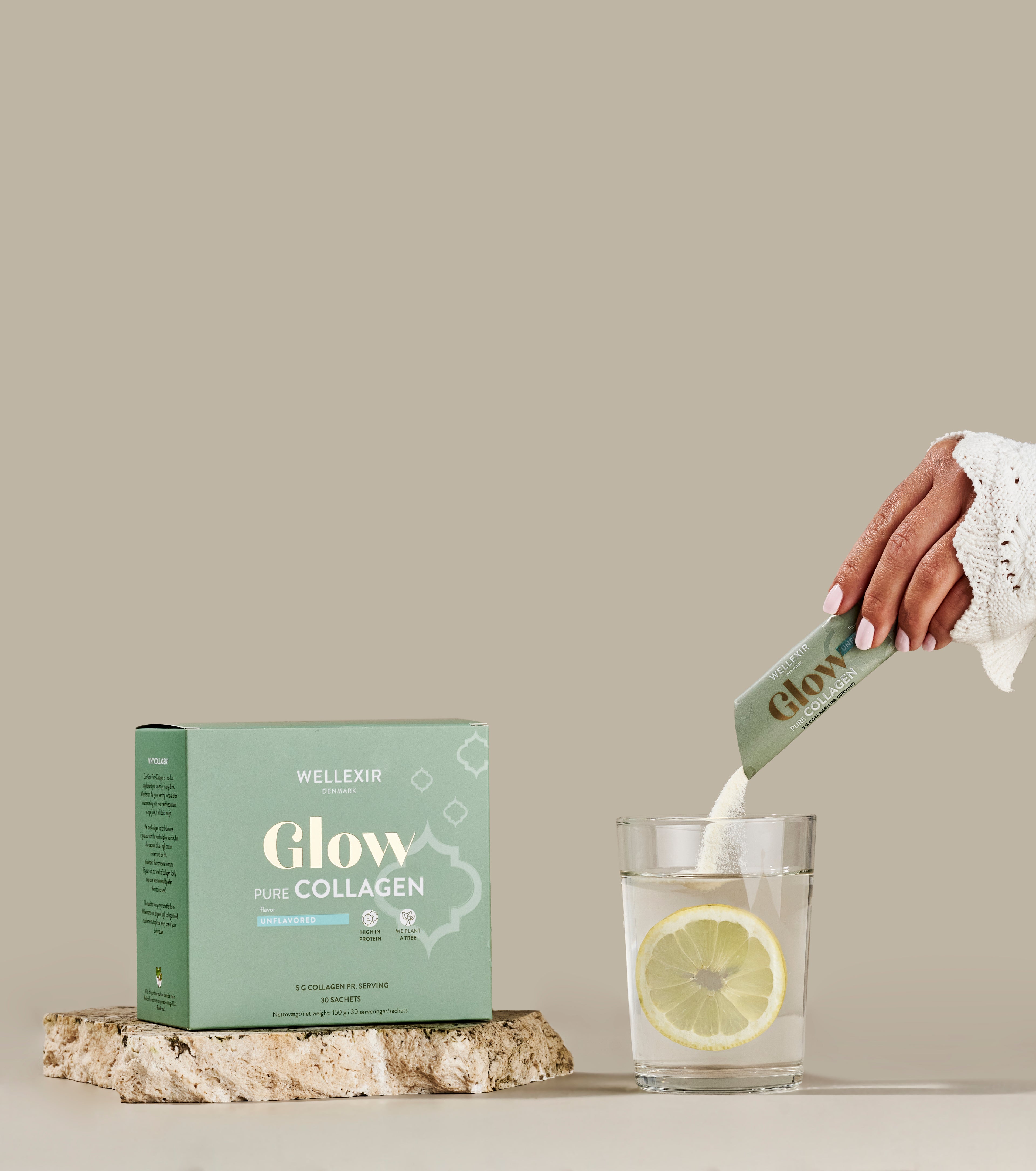 Wellexir Glow Collagen Unflavored 30 BOX