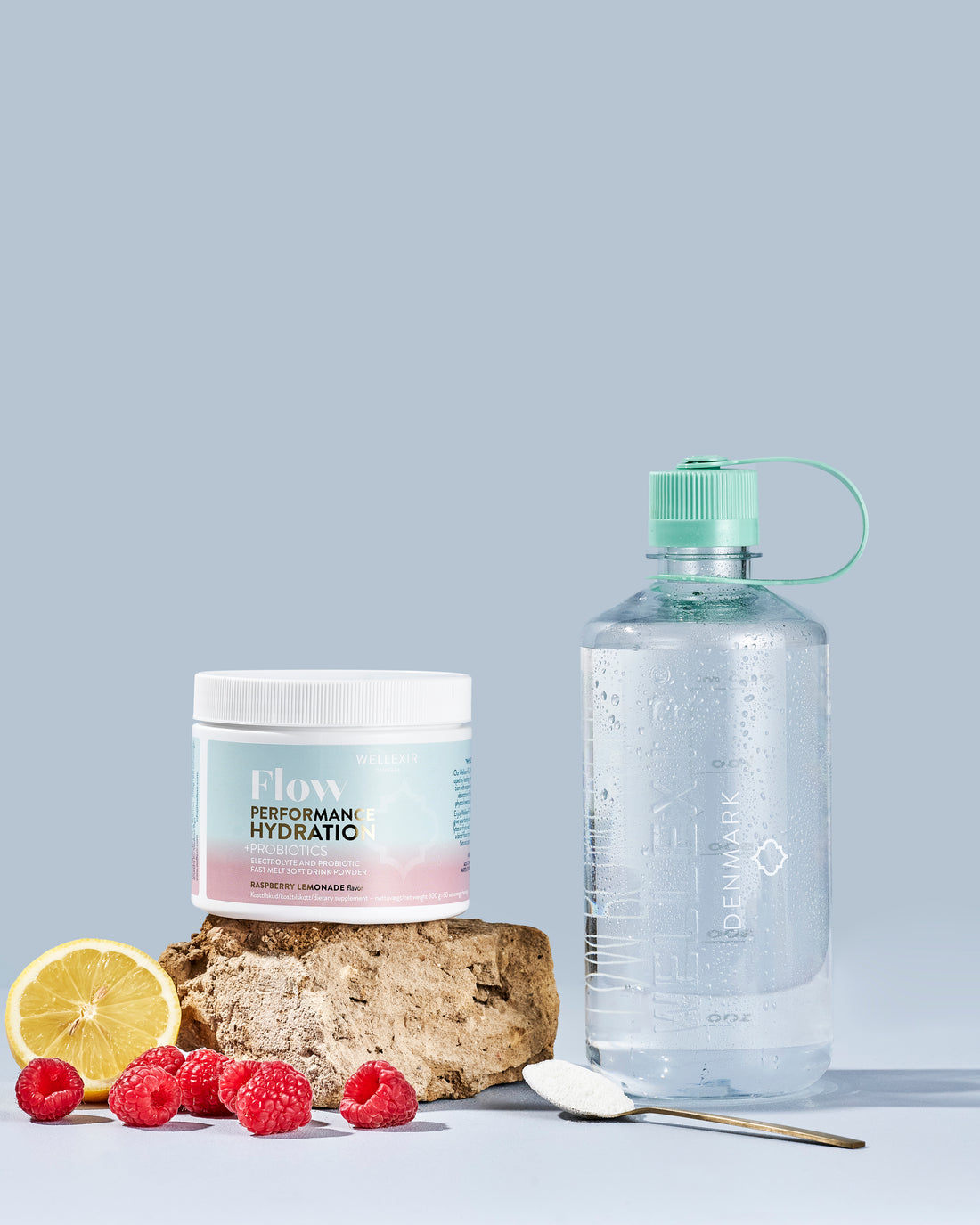 Wellexir Flow Hydration - Raspberry Lemonade 300 g.