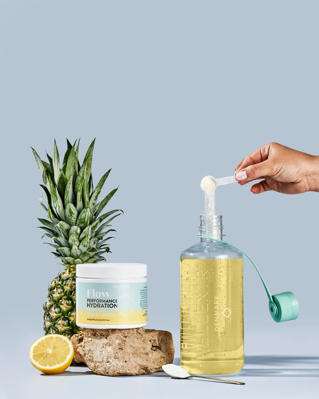 Wellexir Flow Hydration - Pineapple/Lemon 300 g.