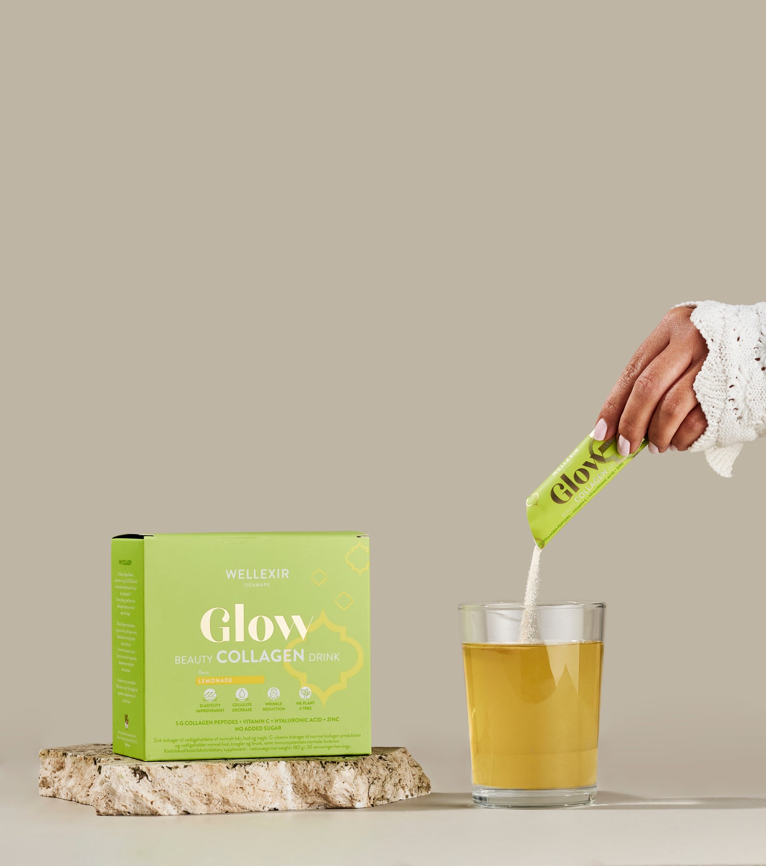Wellexir Glow Beauty Drink - Lemonade 30 BOX