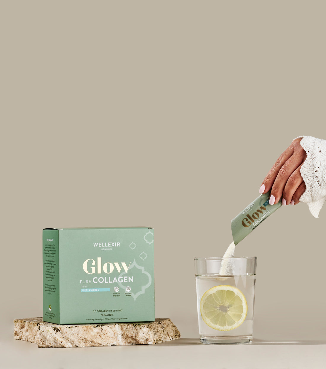 Wellexir Glow Collagen Unflavored 30 BOX