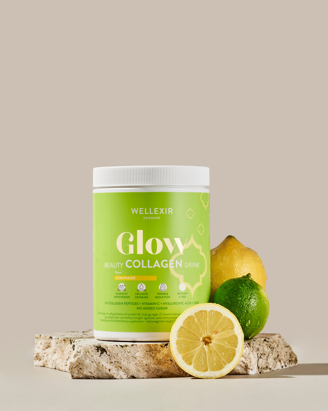 Wellexir Glow Beauty Drink - Lemonade 60 days / 360 g.