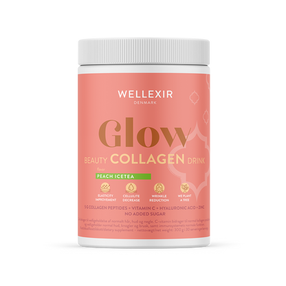 Wellexir Glow Beauty Drink - Peach Ice Tea 60 days / 360 g.