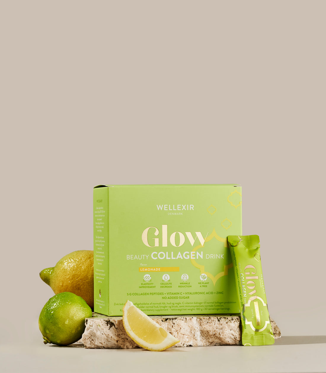 Wellexir Glow Beauty Drink - Lemonade 30 BOX