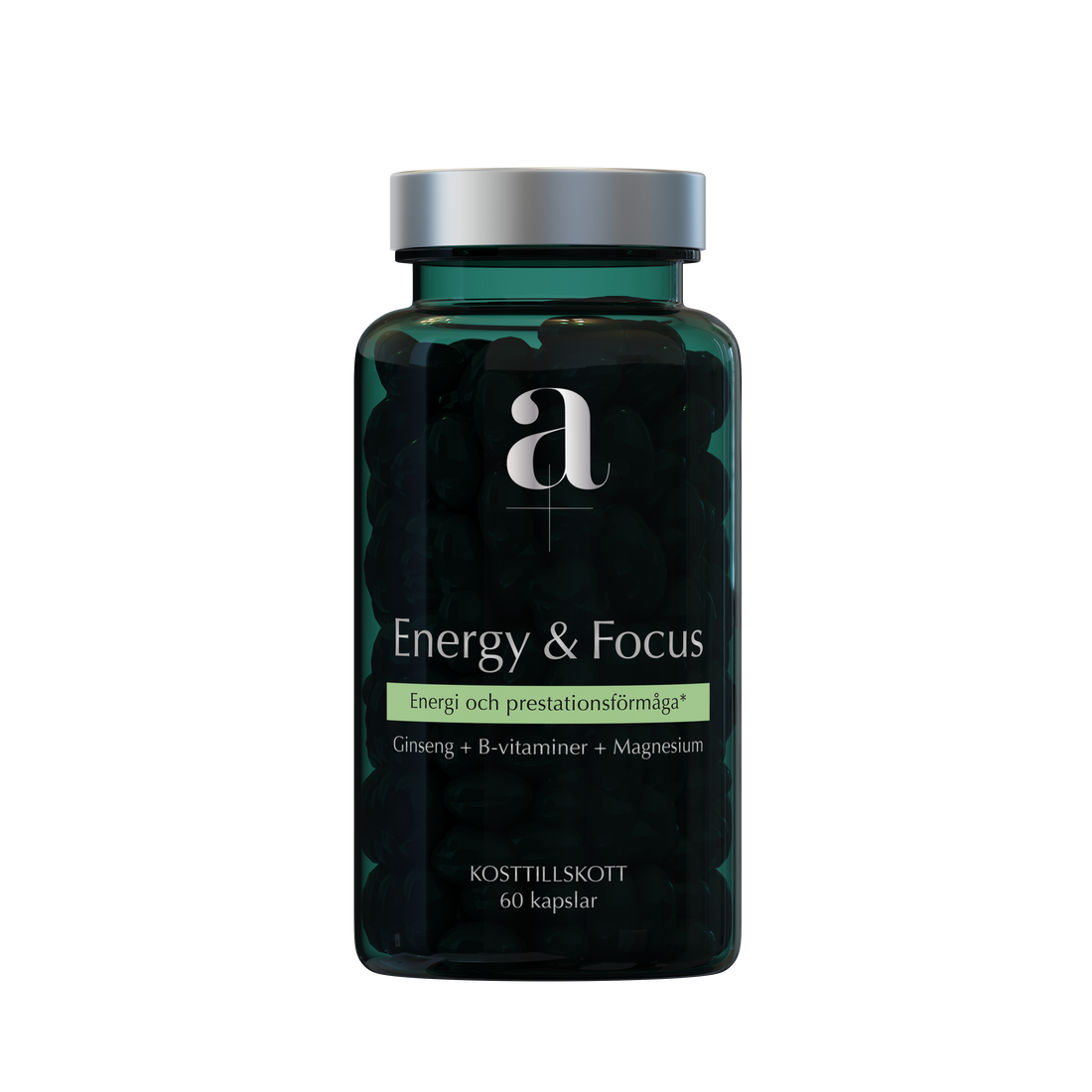 A+ Energy &amp; Focus – 60 tabletter