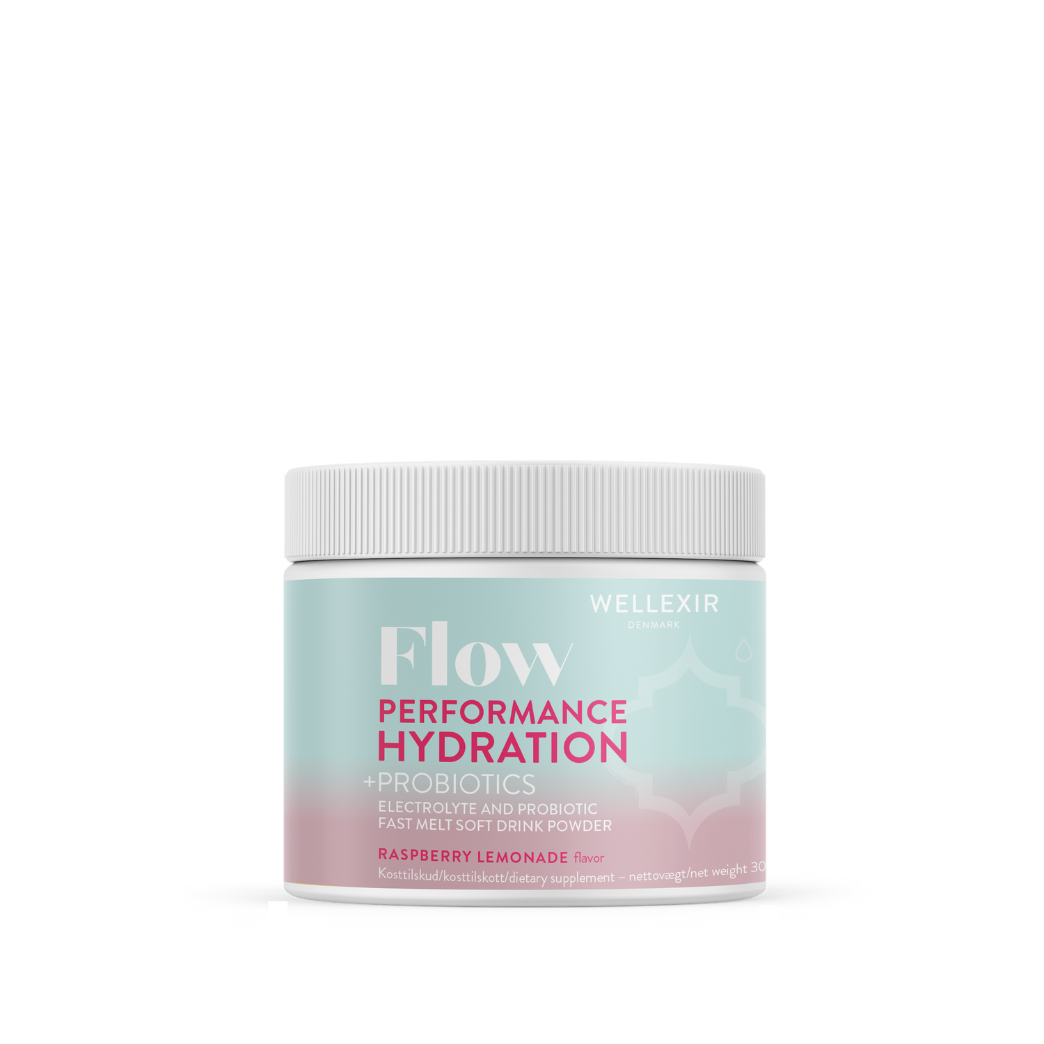 Wellexir Flow Hydration - Raspberry Lemonade 300 g.