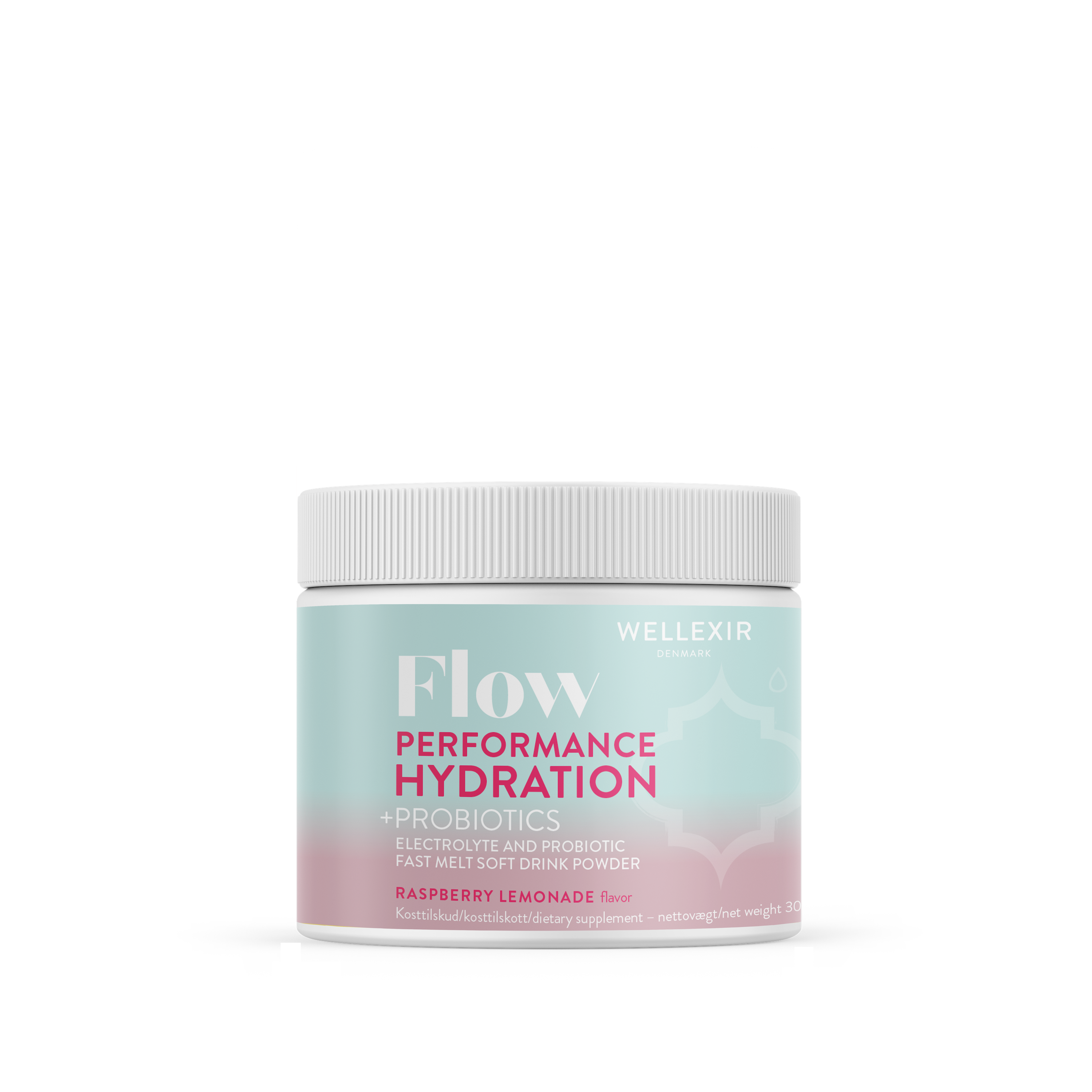 Wellexir Flow Hydration - Raspberry Lemonade 300 g.