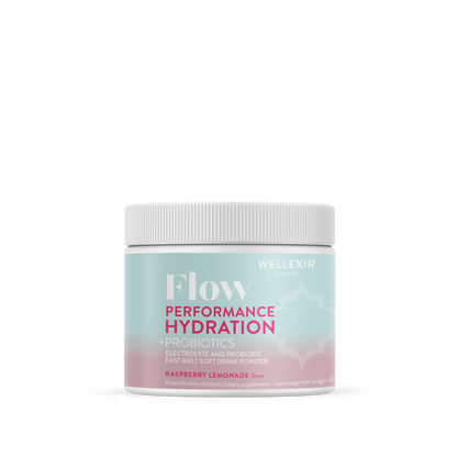 Wellexir Flow Hydration - Raspberry Lemonade 300 g.