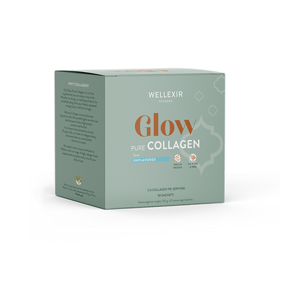 Glow collagen unflavored Box with 30 sachets - WELLEXIR